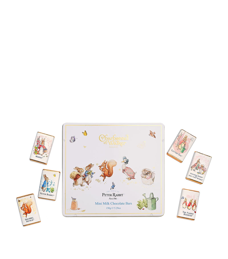 Charbonnel et Walker Peter Rabbit Chocolate Slims Tin 150g - British product