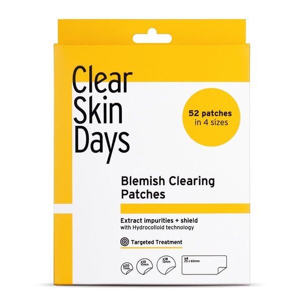 Clear Skin Days Hydrocolloid Blemish Patches 52 patches GOODS Superdrug   