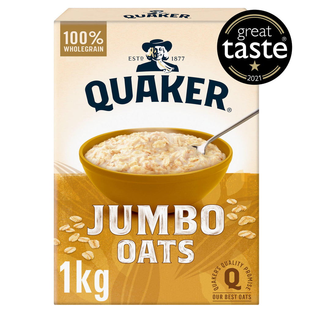 Quaker Jumbo Porridge Oats 1kg