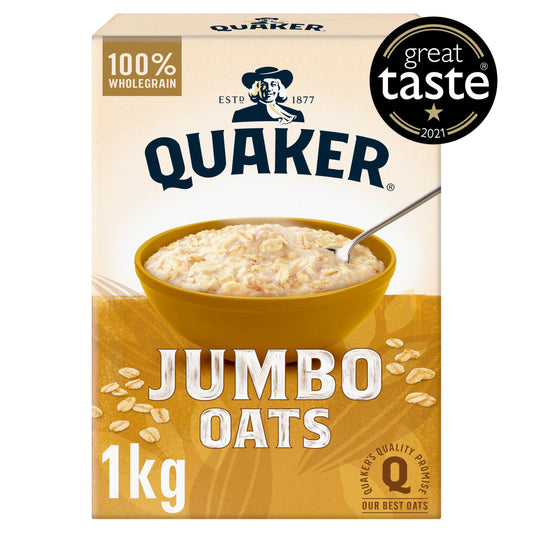 Quaker Jumbo Porridge Oats 1kg Porridge & oats Sainsburys   