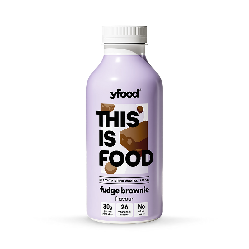 Yfood ready-to-drink meal fudge brownie 500ml (British brand)