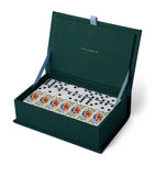 Jeu de dominos Rifle Paper Co. Strawberry Fields, importé du Royaume-Uni