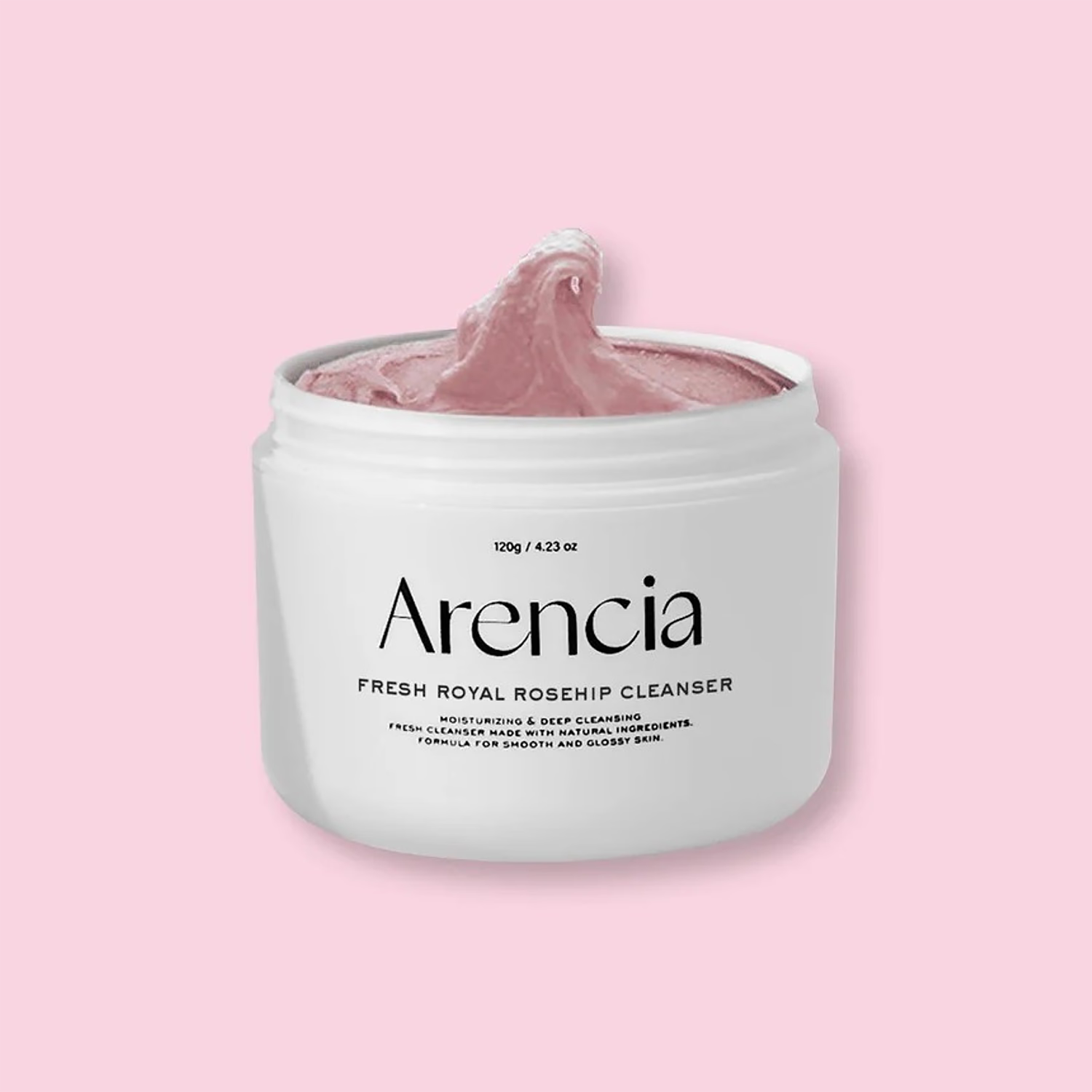 ARENCIA Fresh Royal Rosehip Mochi cleanser 120g, UK version