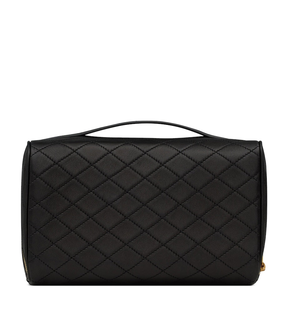 Saint Laurent Gaby quilted vanity case 13 x 21 x 13 cm (British brand)