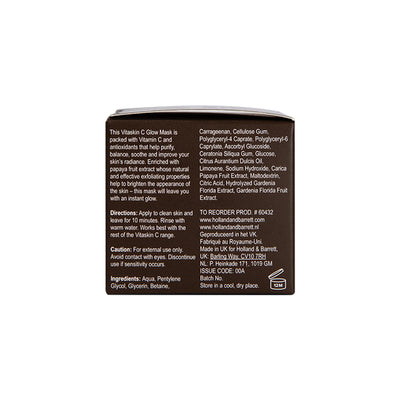 Holland & Barrett Vitaskin Vitamin C Glow Gel Mask 60ml- Buy online at McGrocer
