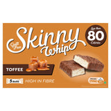 Skinny Whip Toffee 5x20g GOODS Sainsburys   