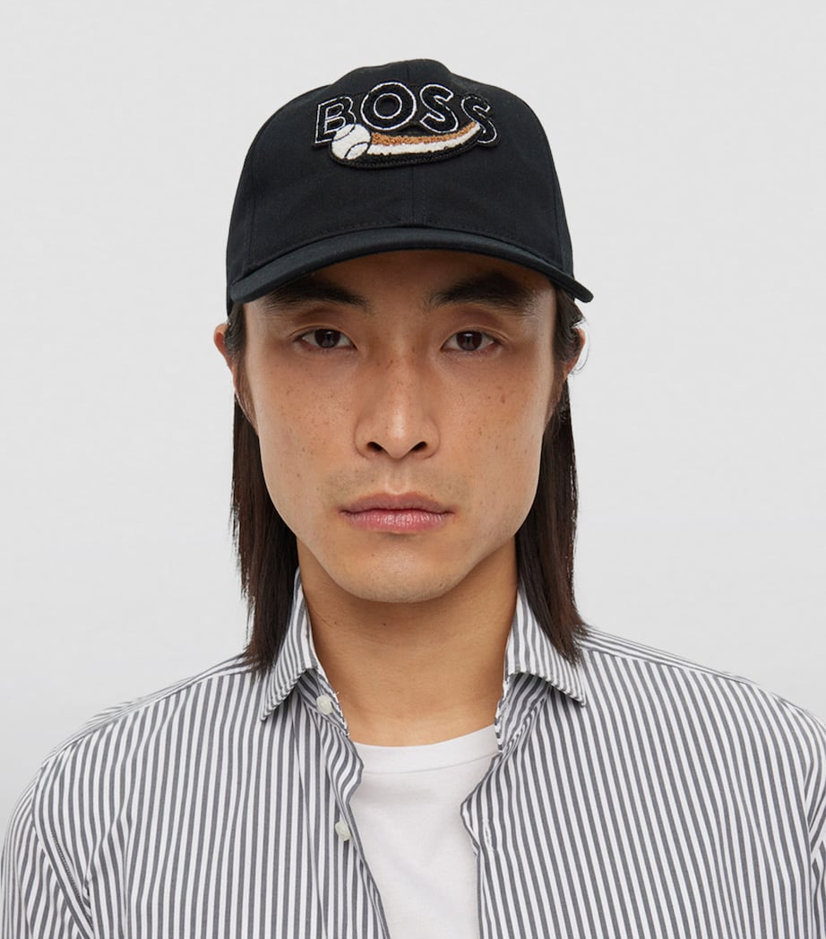 BOSS Cotton Logo baseball cap British brand
