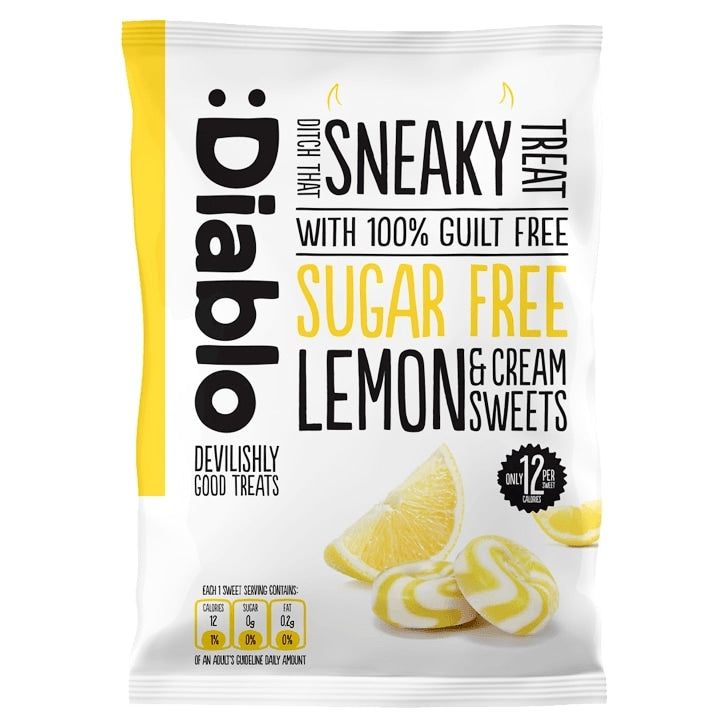 Diablo Lemon &amp;amp; Cream Sweets 75g