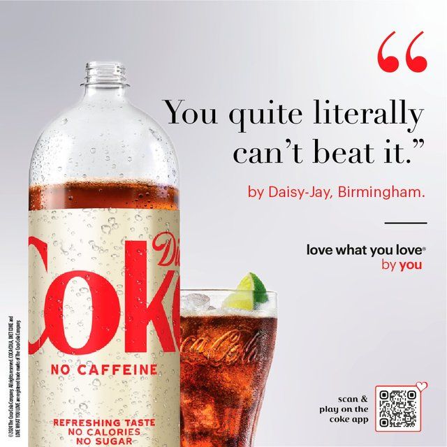 Diet Coke Caffeine Free   2L