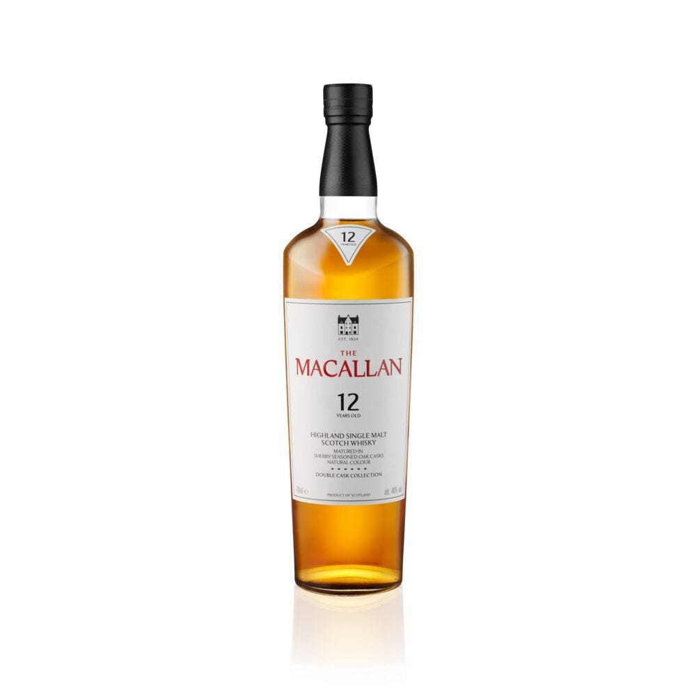 Macallan Double Cask 12 Year Old Scotch whisky 70cl (British brand)