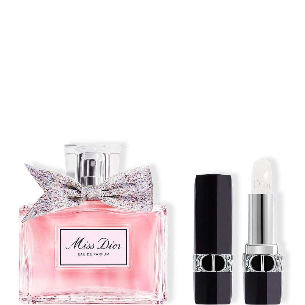 DIOR Signature Duo - Miss Dior Eau de Parfum & Rouge Dior Hydrating Lip Balm Bundle