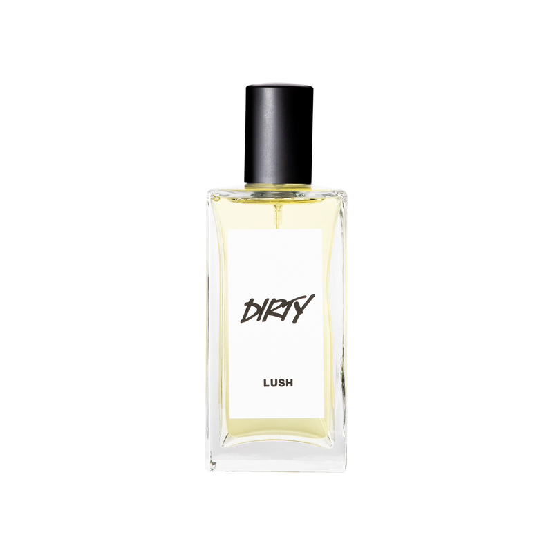 Lush Dirty Perfume fragrance with minty scent (British brand)