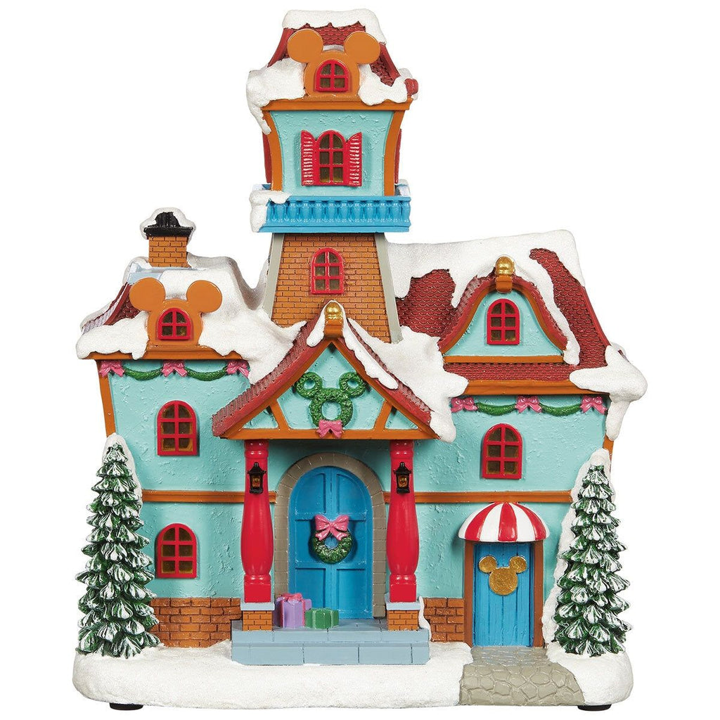 Disney 13 Piece Christmas Village with Lights & Sounds