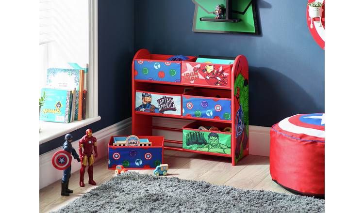 Disney Avengers 3 Tier Basket Storage Unit