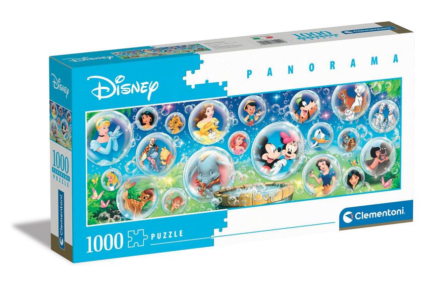 Disney Clementoni 1000pcs Panorama Puzzle - Disney Classic