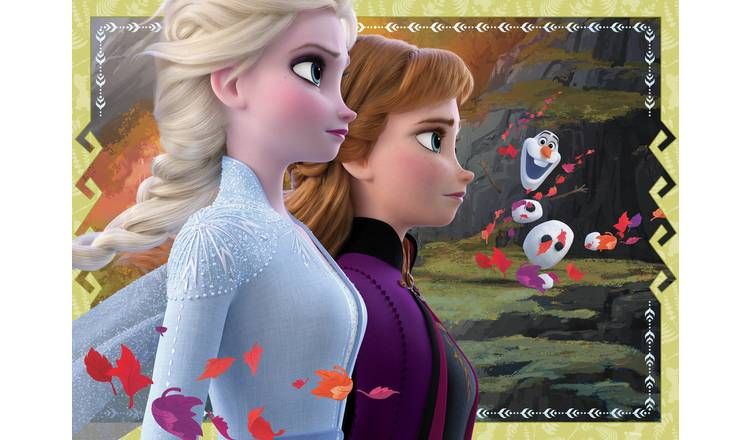 Disney Frozen 2 42 Piece Jigsaw Puzzle - Set of 4