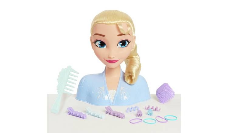 Disney Frozen Elsa Styling Head - 7inch/17cm