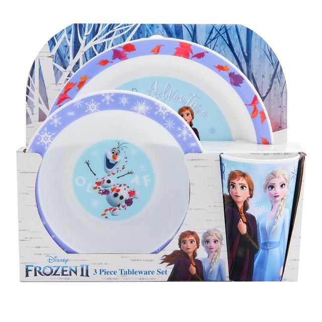 Disney Frozen II 3 Piece PP Tableware Set