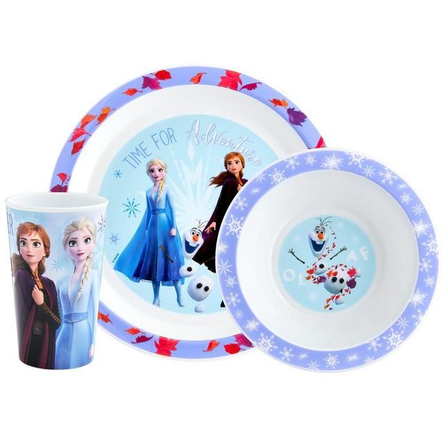 Disney Frozen II 3 Piece PP Tableware Set