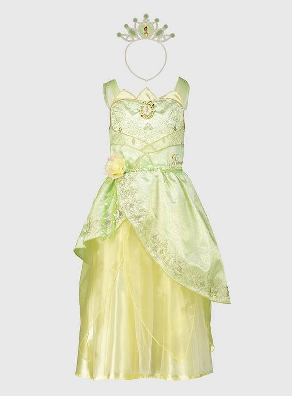 Disney Green Tiana Costume Set 7-8 years