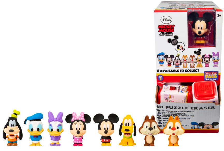 Disney Mickey Mouse &amp;amp; Friends 3D Puzzle Eraser (3+ Years)