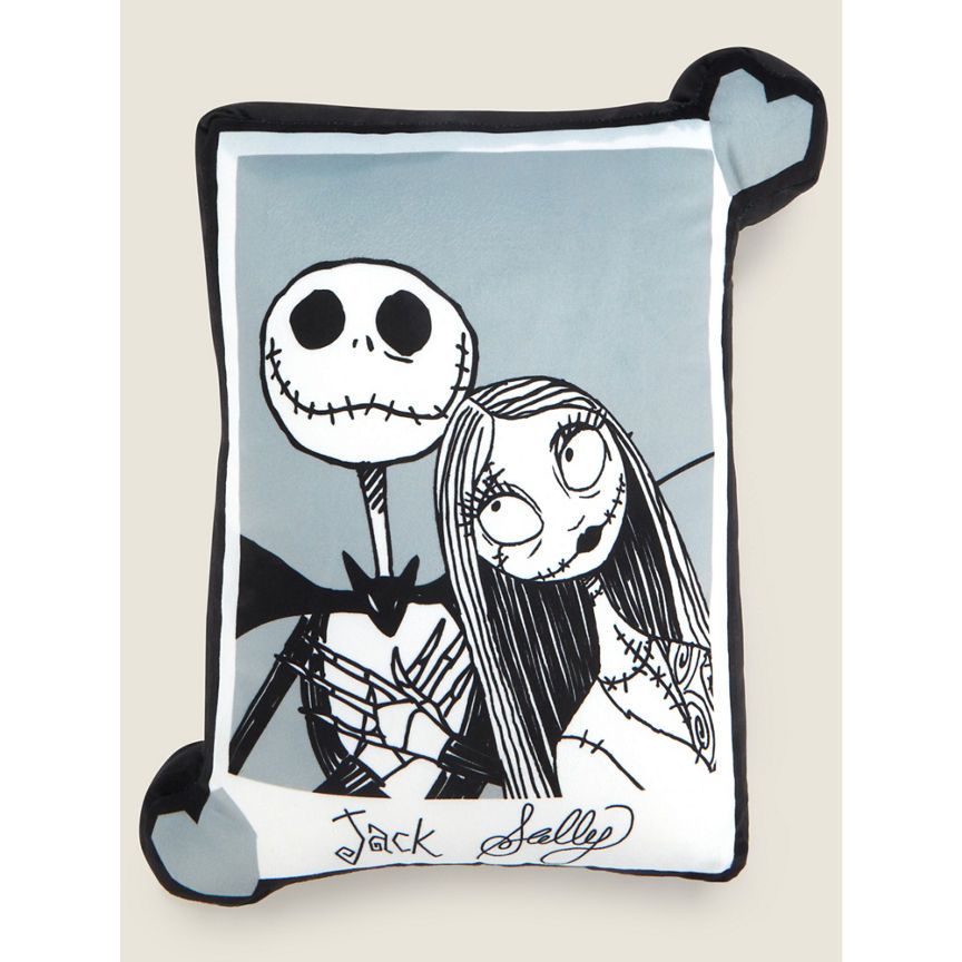 Disney Nightmare Before Christmas Jack & Sally Cushion