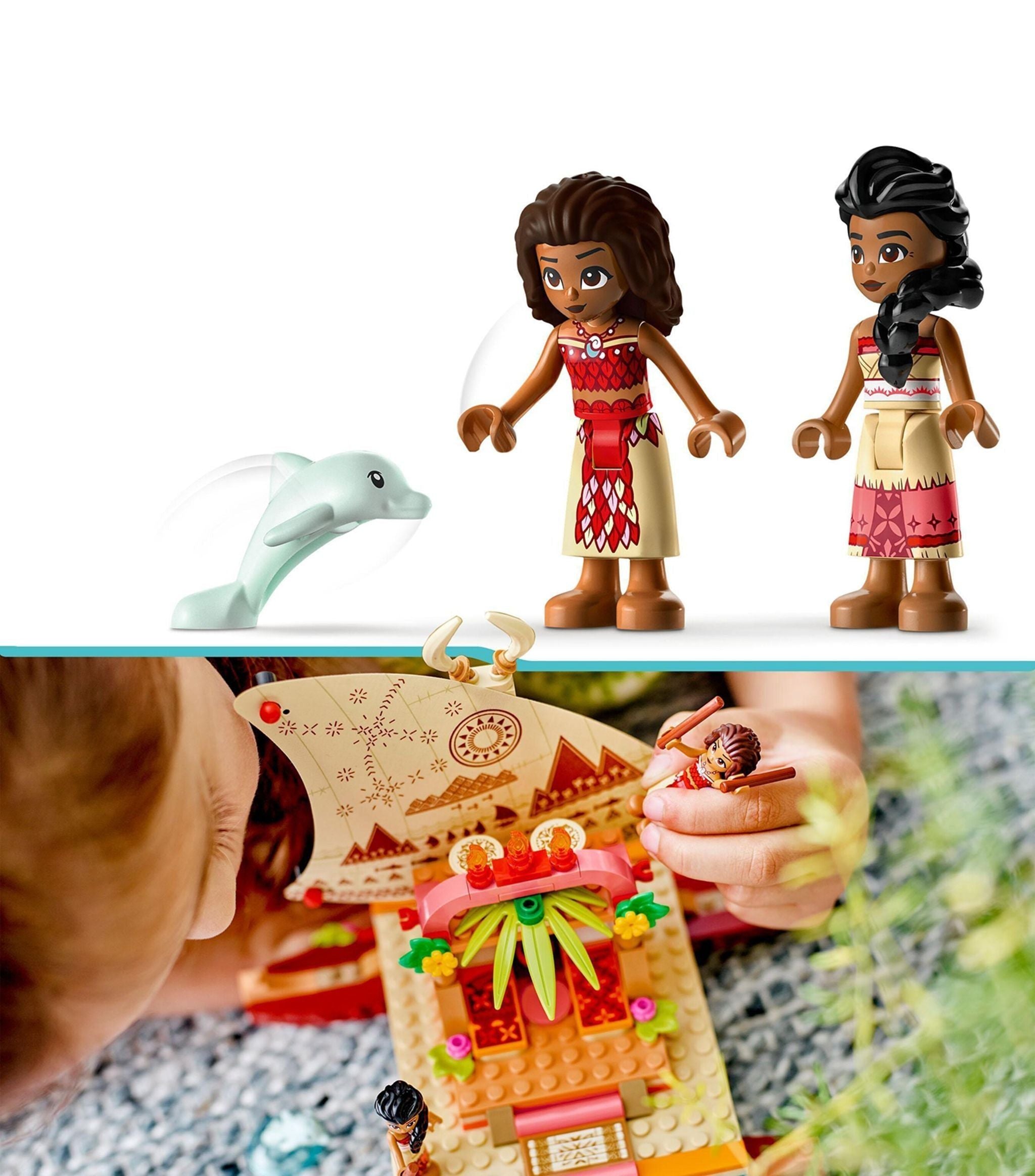 Disney Princess Moana's Wayfinding Boat 43210