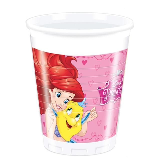 Disney Princess Plastic Cups 200ml