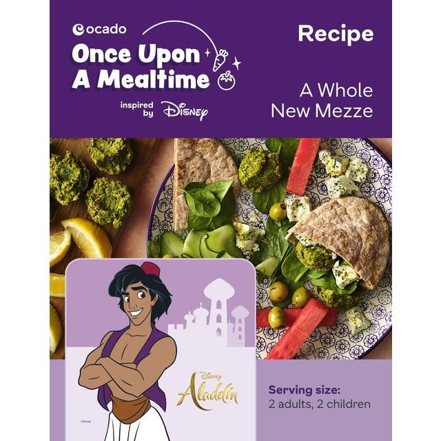 Disney's Aladdin-themed Mezze Recipe Card Default Title