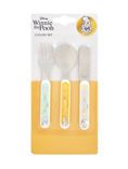 Disney Winne The Pooh 3pc Metal Cutlery Set