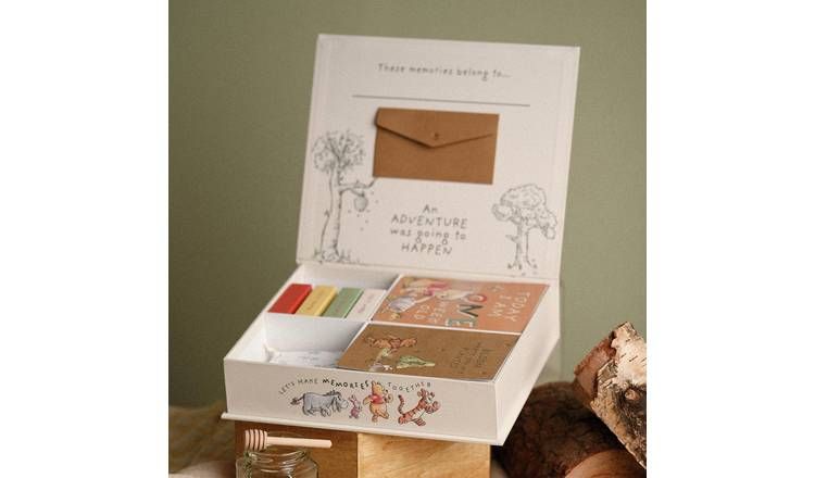 Disney Winnie The Pooh Keepsake Box And Milestone Gift Cards