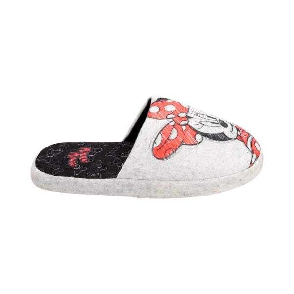 Disney Womens Minnie Mouse Slippers (3-4)