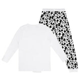 Disney Womens Snooze Mickey Mouse Long Pyjama Set (L)