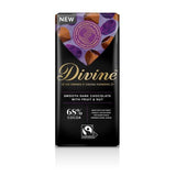 Divine 68% Dark Chocolate with Fruit &amp;amp; Nut   90g