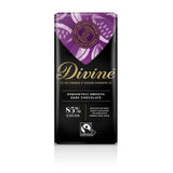 Divine 85% Dark Chocolate   90g