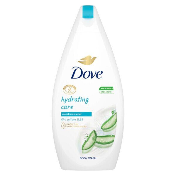 DNR Dove Body Wash Shower Gel hydrating care 450ml