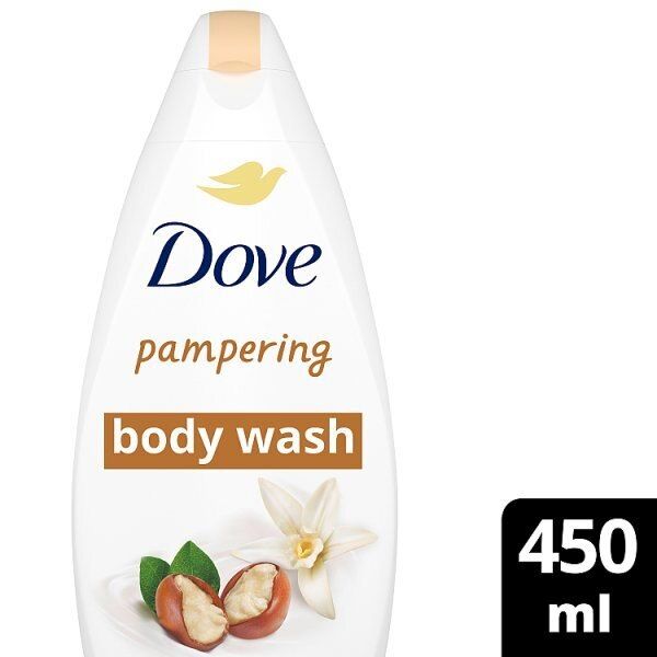 DNR Dove pampering shea butter Bodywash Shower Wash 450ml