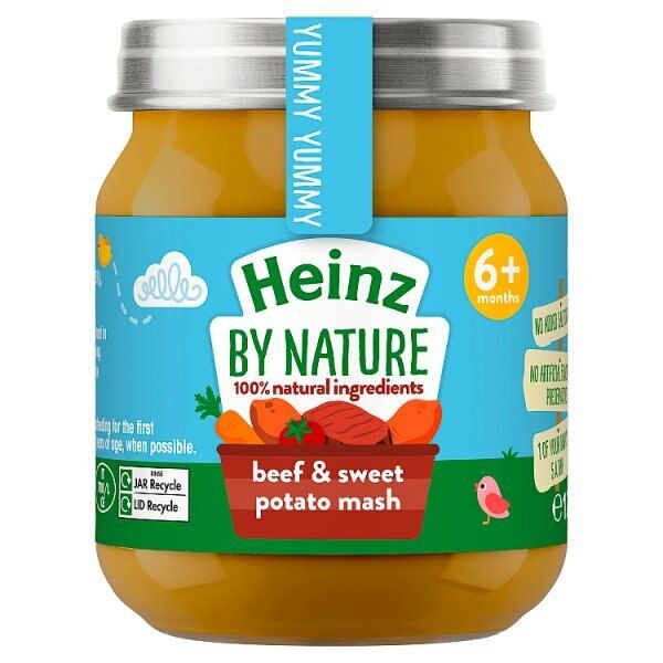 DNR Heinz Beef Sweet Potato Mash 120G
