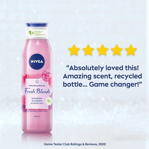 DNR NIVEA Fresh Blends Raspberry &amp;amp; Blueberry Shower Gel