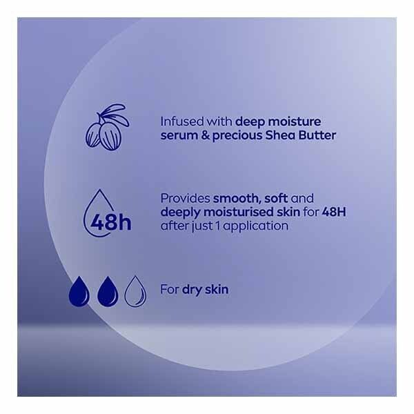 DNR NIVEA Irresistibly Smooth Body Lotion for Dry Skin 75ml