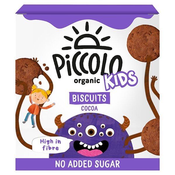 DNR Piccolo Organic Cocoa Biscuits Kids 100G