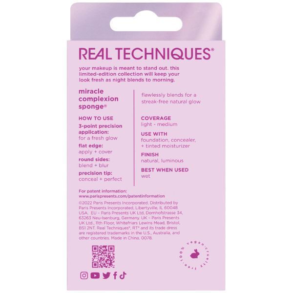 DNR Real Techniques Afterglow Miracle Complexion Sponge