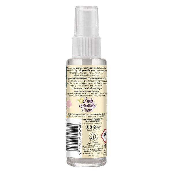 DNR Scentz4me Yardley Full Of Zest Fragranced Body Mist