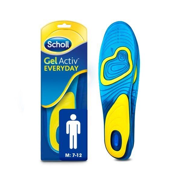 DNR Scholl Gel Activ Everyday Insoles For Men