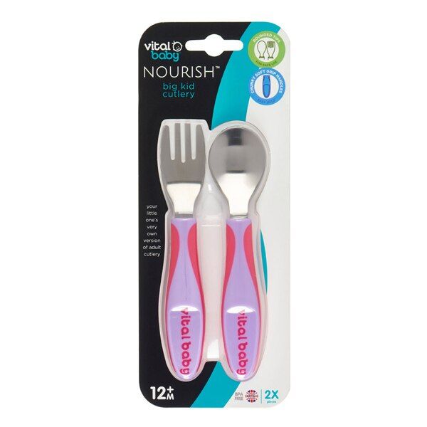 DNR Vital Baby Nourish Big Kid Cutlery