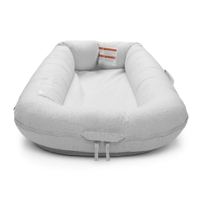 DockATot Deluxe+ Dock Cloud Grey, imported from the UK