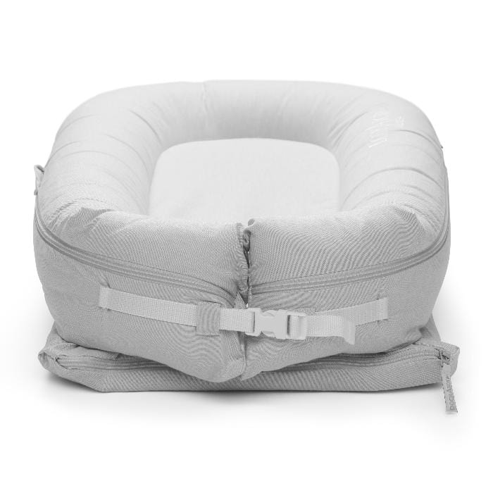 DockATot Deluxe+ Dock Cloud Grey, imported from the UK