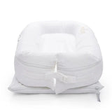 DockATot Deluxe+ Dock Pristine White baby lounger (British brand)