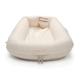 DockATot Deluxe+ baby dock Sand Chambray 0-8 months - British product