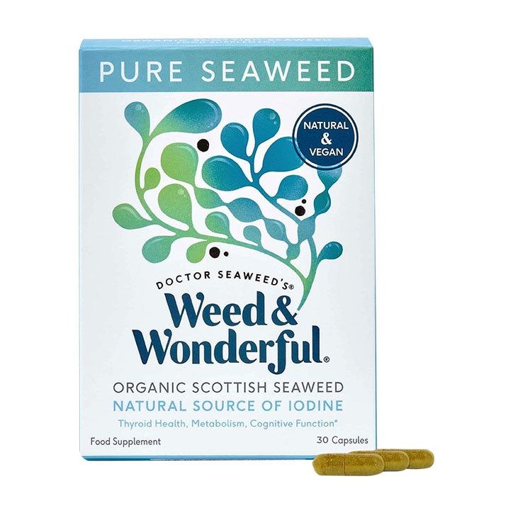 Doctor Seaweed's Weed &amp;amp; Wonderful Pure Scottish Seaweed Supplement 30 Capsules